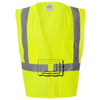 Unisex Ultra-Cool™ Mesh Vest with Pockets Thumbnail