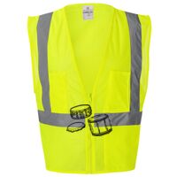 Unisex Ultra-Cool™ Mesh Vest with Pockets Thumbnail