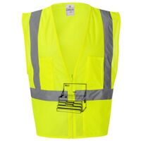 Unisex Ultra-Cool™ Mesh Vest with Pockets Thumbnail