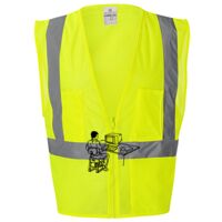 Unisex Ultra-Cool™ Mesh Vest with Pockets Thumbnail